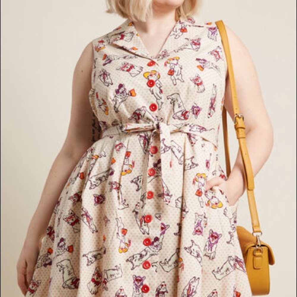 MocCloth “Community Brunch Shirt Dress” XL